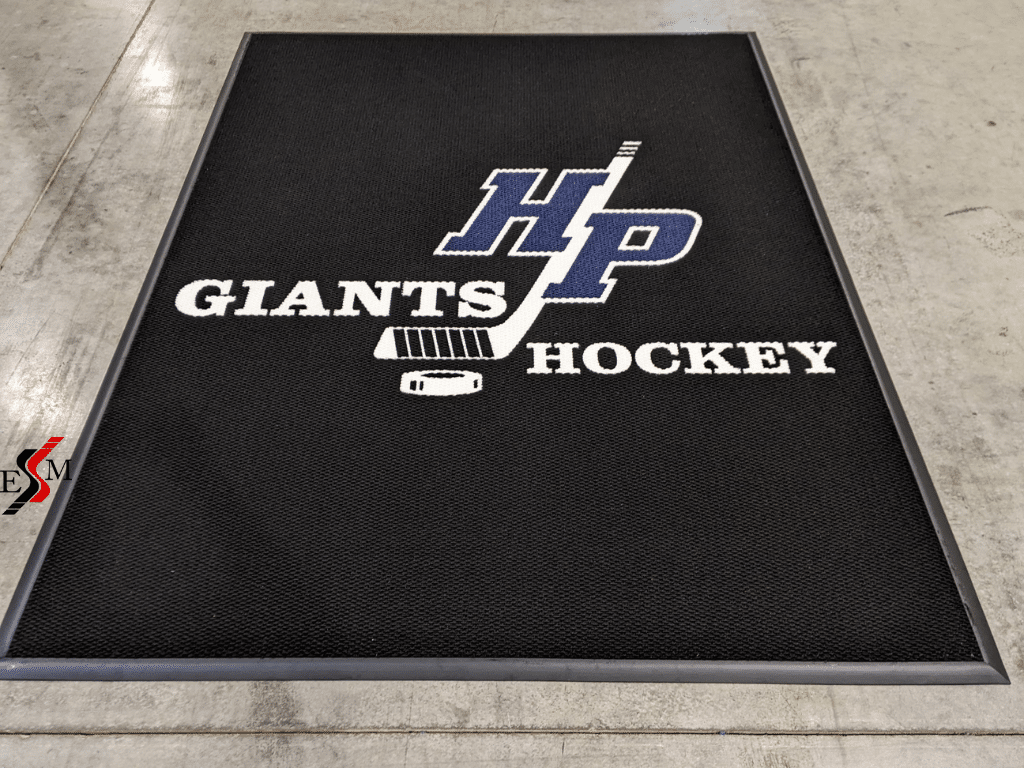 custom skate mats for Giants Hockey