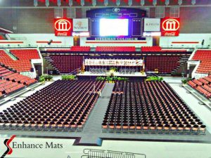 roll-gym-floor-covering-for-graduation-uga