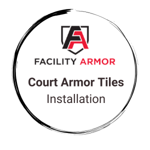 Facility Armor Court Armor gym floor mats installation