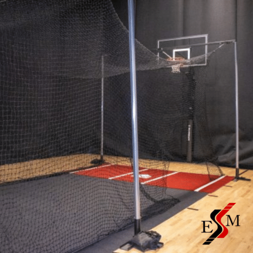 tunnel armor, floor covers batting cage mats protects gym floor from damage