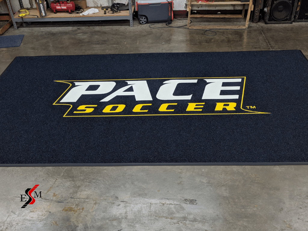 customizable floor mat for Pace Soccer