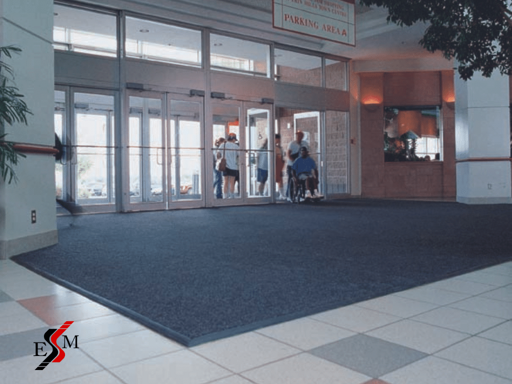 entryway carpet flooring mat inside facility
