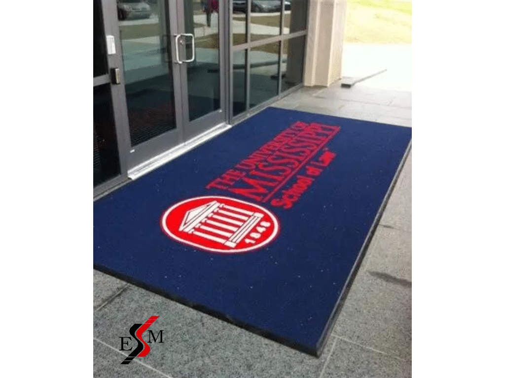 entrance mats at The University of Mississippi School of Law